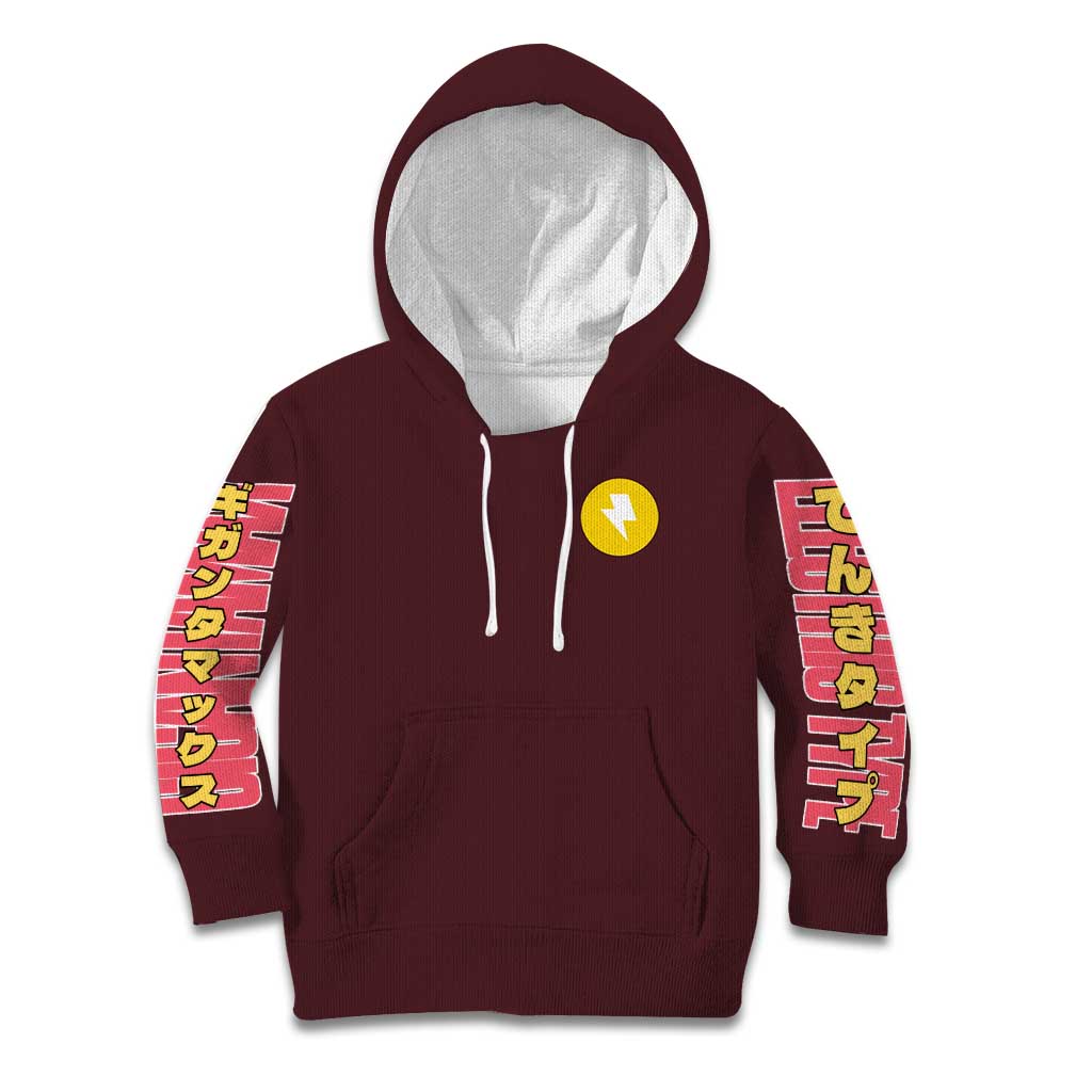 Gigantamax Pikachu Poke Kid Hoodie Japan Anime Style - The Mazicc