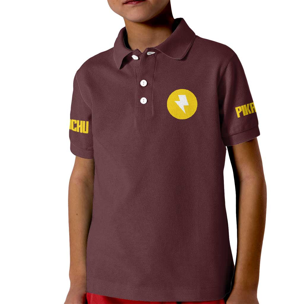 Gigantamax Pikachu Poke Kid Polo Shirt Japan Anime Style - The Mazicc