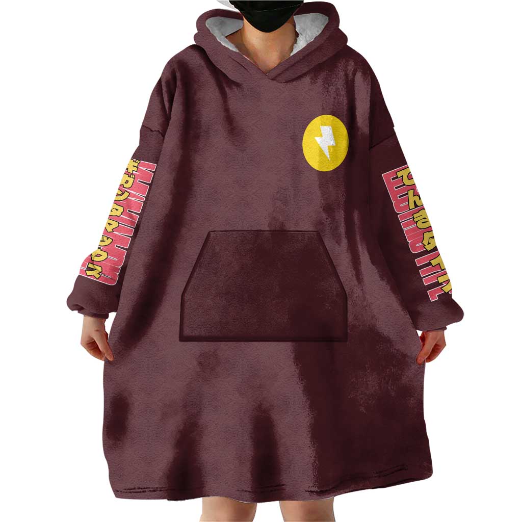 Gigantamax Pikachu Poke Wearable Blanket Hoodie Japan Anime Style - The Mazicc