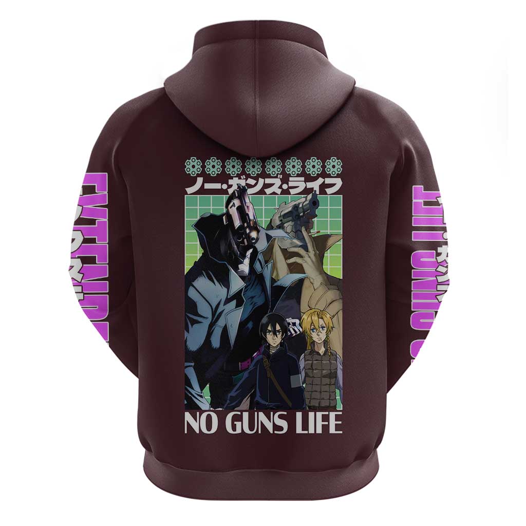 No Guns Life Hoodie Japan Anime Style - The Mazicc