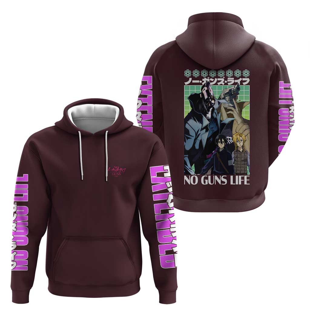 No Guns Life Hoodie Japan Anime Style - The Mazicc