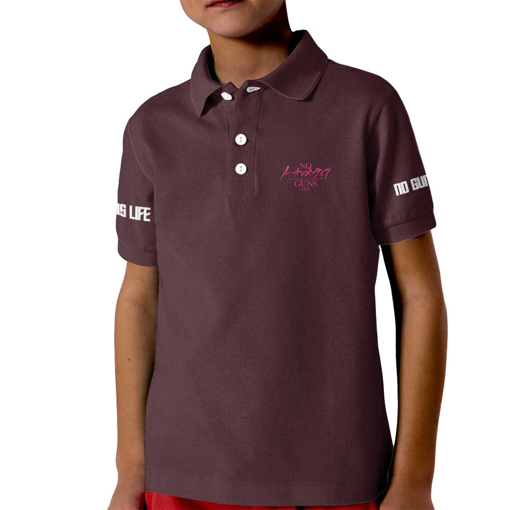 No Guns Life Kid Polo Shirt Japan Anime Style - The Mazicc
