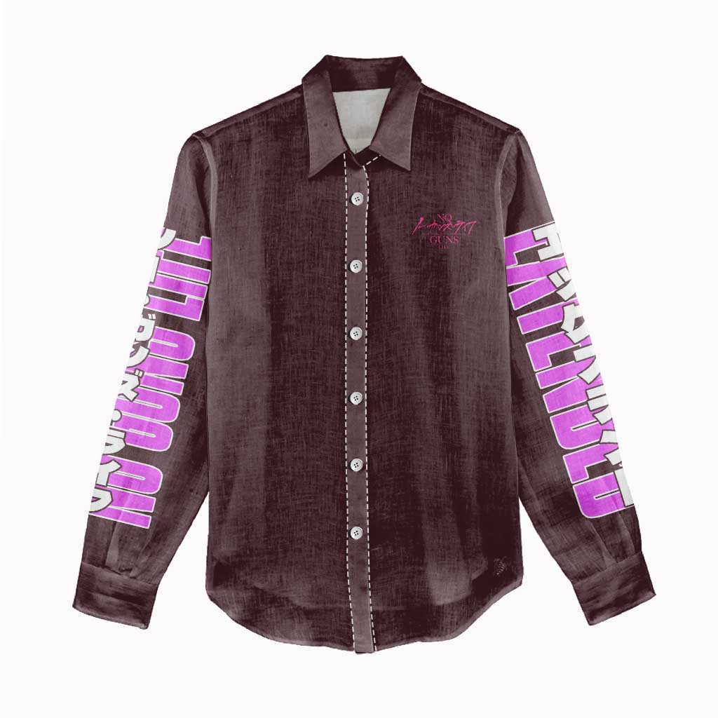 No Guns Life Women Casual Shirt Japan Anime Style - The Mazicc