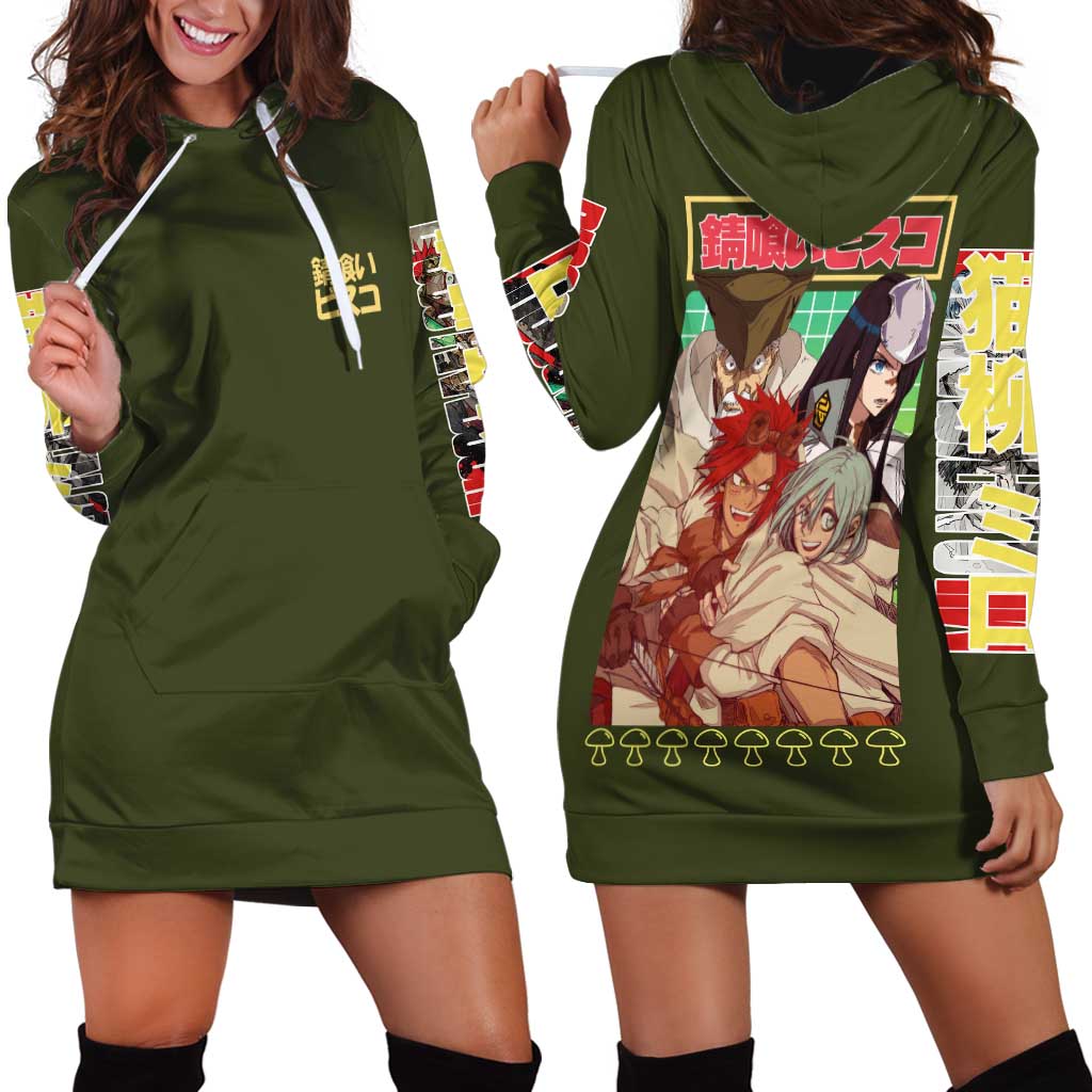 Sabikui Bisco Hoodie Dress Japan Anime Style - The Mazicc