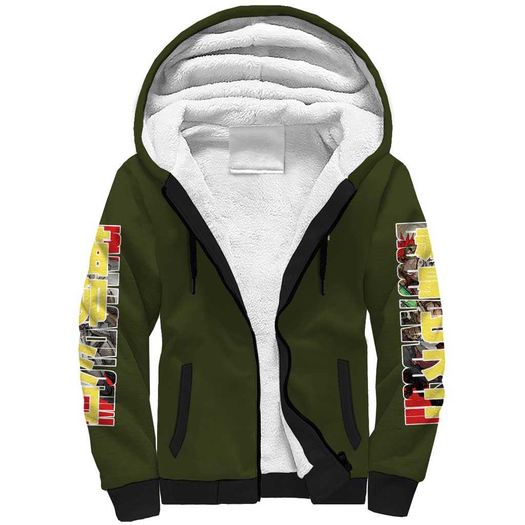 Sabikui Bisco Sherpa Hoodie Japan Anime Style - The Mazicc