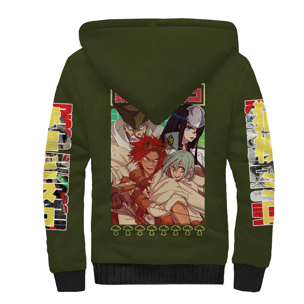 Sabikui Bisco Sherpa Hoodie Japan Anime Style - The Mazicc