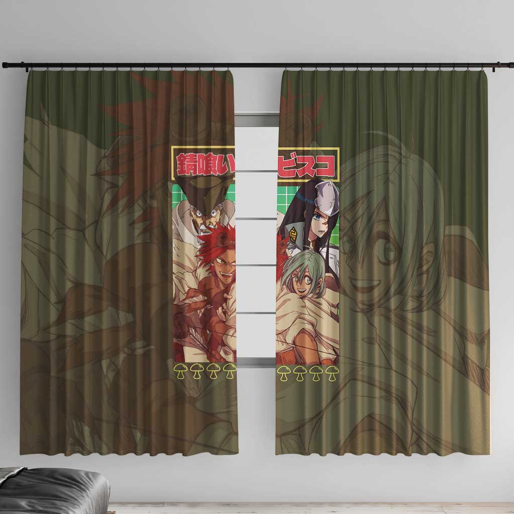 Sabikui Bisco Window Curtain Japan Anime Style - The Mazicc