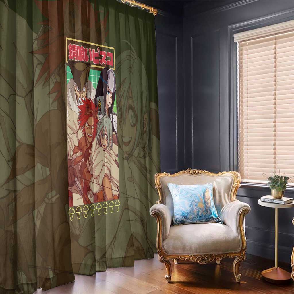 Sabikui Bisco Window Curtain Japan Anime Style - The Mazicc