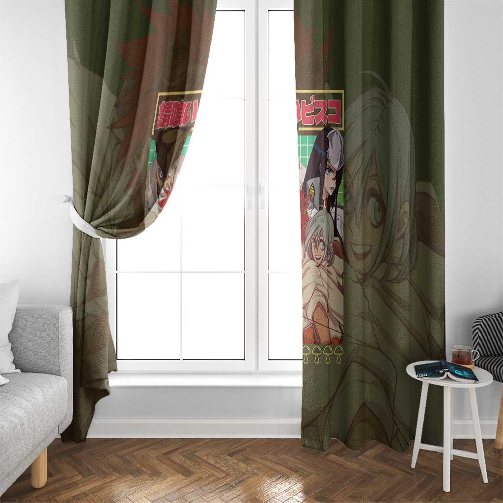 Sabikui Bisco Window Curtain Japan Anime Style - The Mazicc