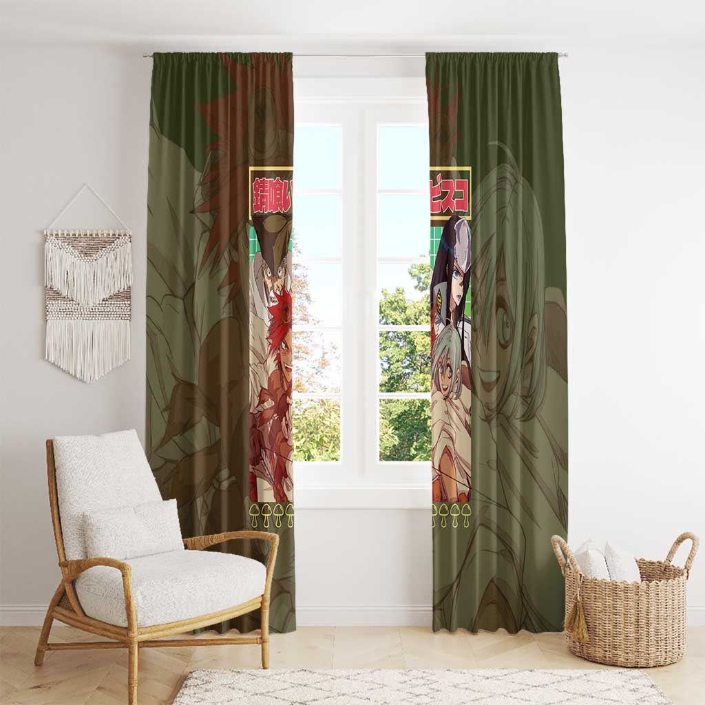 Sabikui Bisco Window Curtain Japan Anime Style - The Mazicc