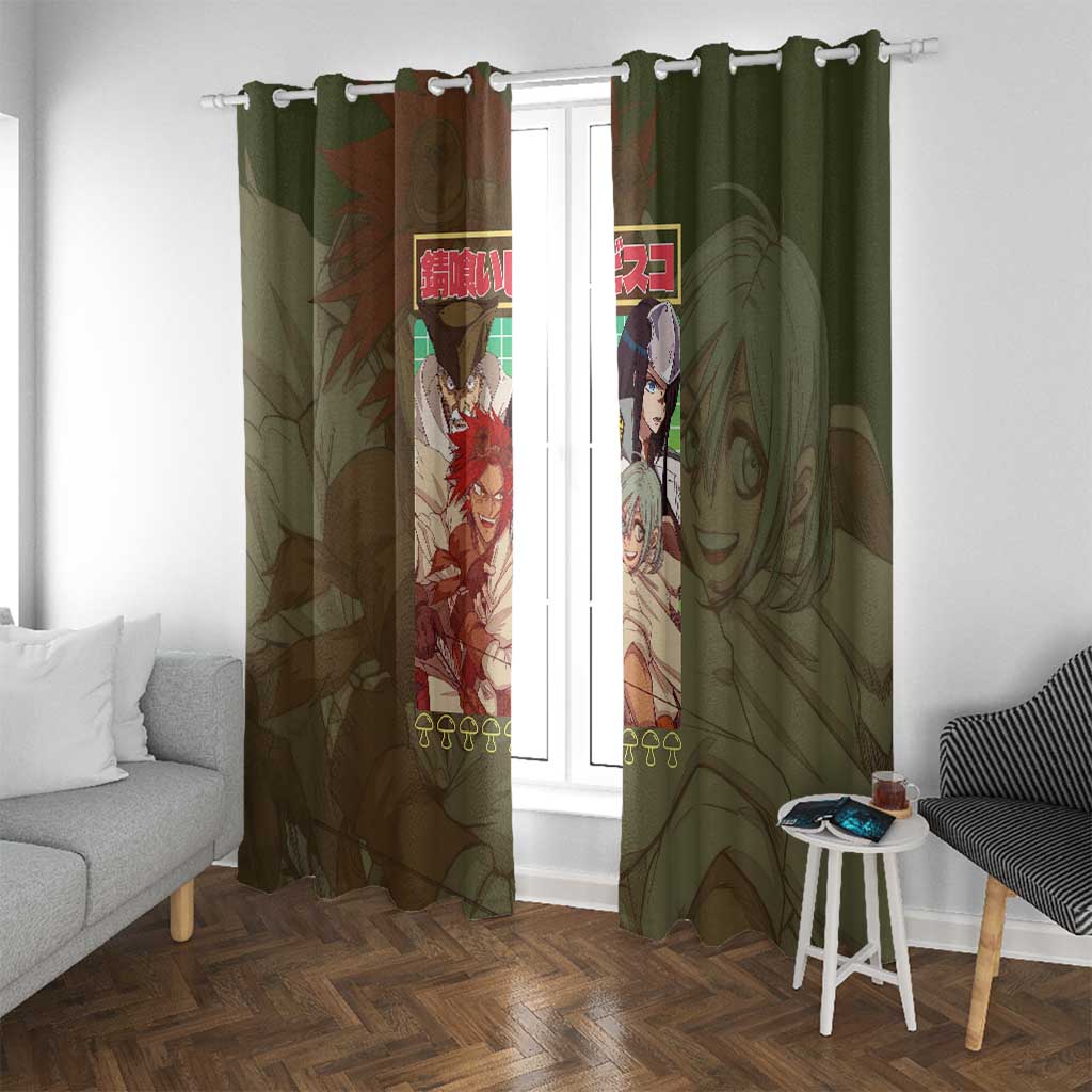 Sabikui Bisco Window Curtain Japan Anime Style - The Mazicc