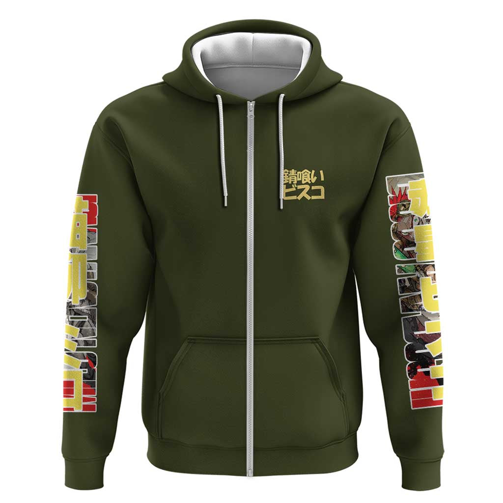 Sabikui Bisco Zip Hoodie Japan Anime Style - The Mazicc