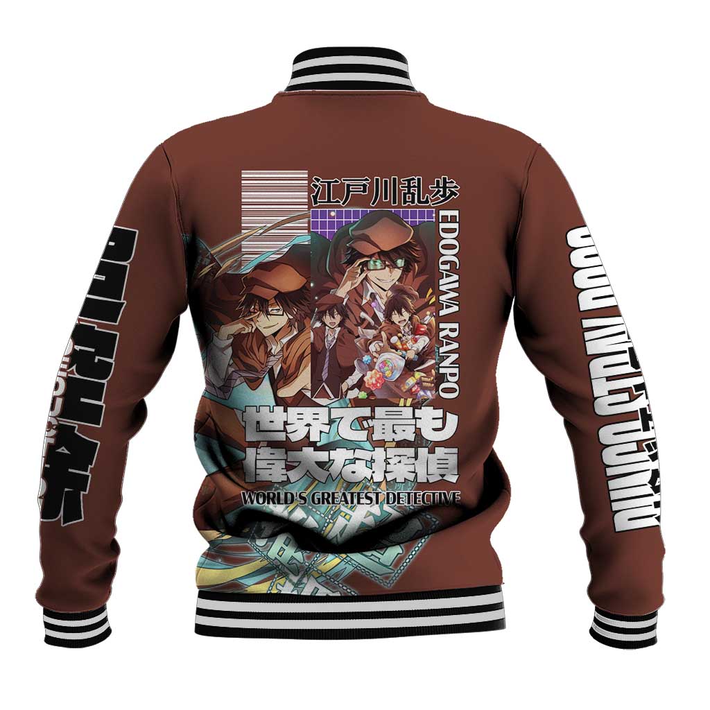 Edogawa Ranpo Bungou Stray Dogs Baseball Jacket Japan Anime Style - The Mazicc