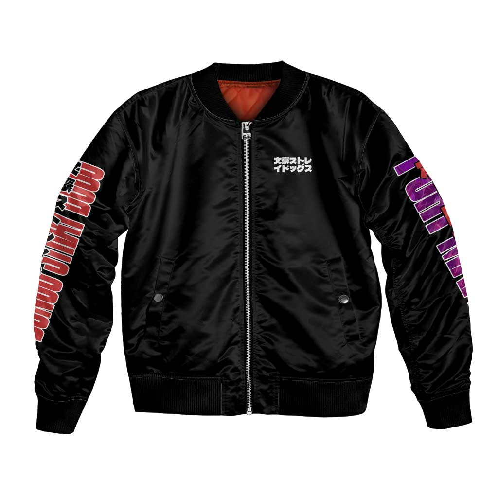 Ryunosuke Akutagawa Bungou Stray Dogs Bomber Jacket Japan Anime Style - The Mazicc