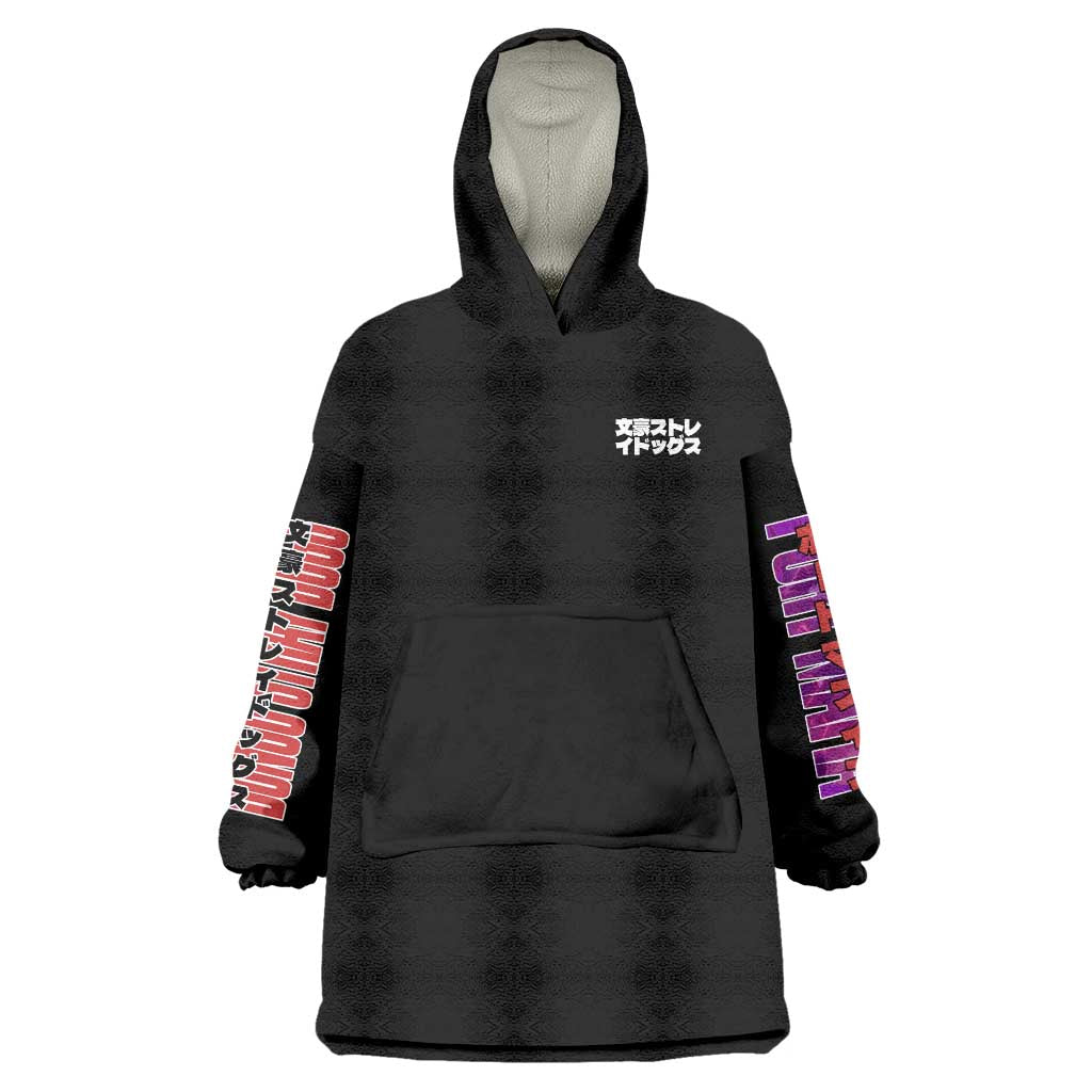 Ryunosuke Akutagawa Bungou Stray Dogs Wearable Blanket Hoodie Japan Anime Style - The Mazicc