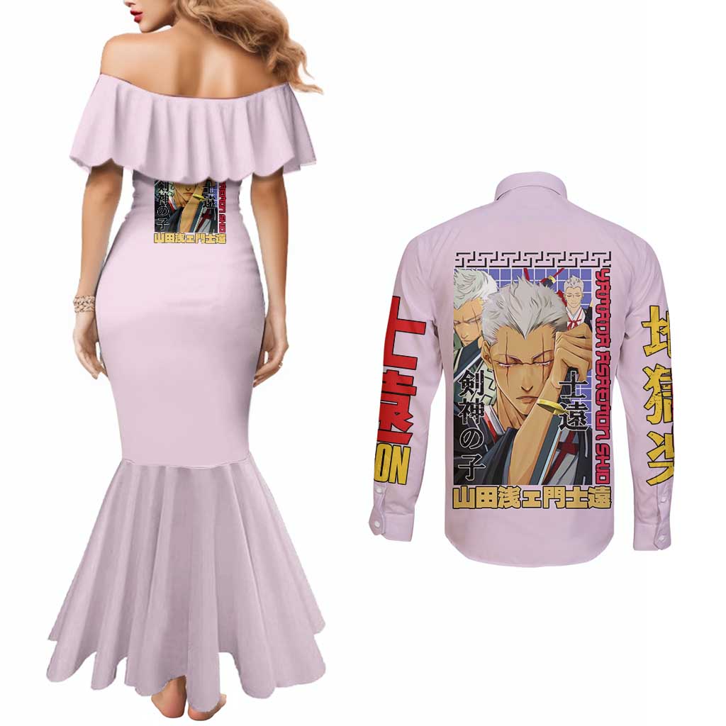 Yamada Asaemon Shion Hell’s Paradise Couples Matching Mermaid Dress and Long Sleeve Button Shirt Japan Anime Style - The Mazicc