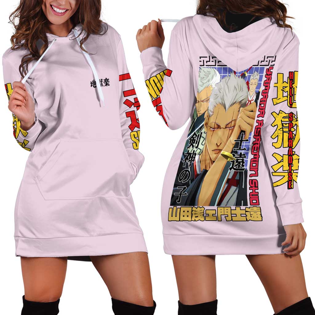 Yamada Asaemon Shion Hell’s Paradise Hoodie Dress Japan Anime Style - The Mazicc