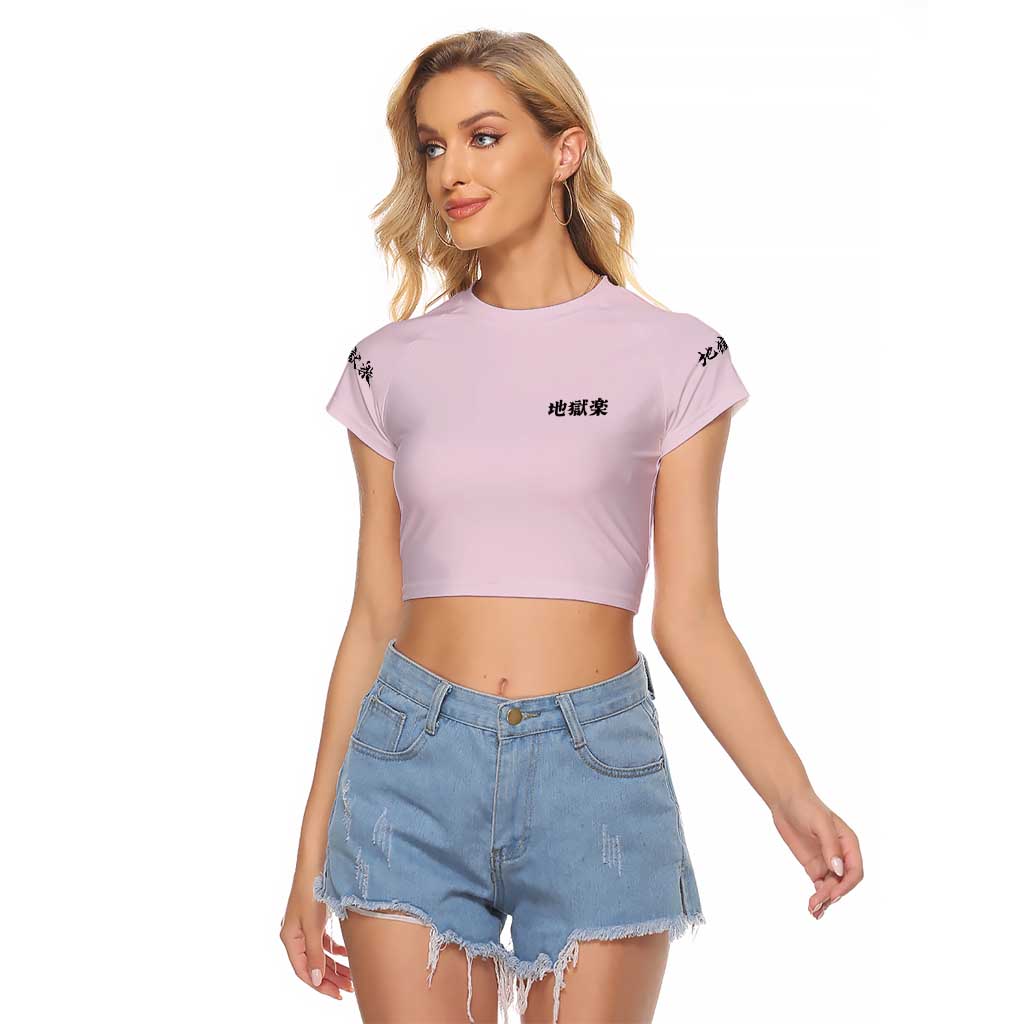 Yamada Asaemon Shion Hell’s Paradise Raglan Cropped T Shirt Japan Anime Style - The Mazicc