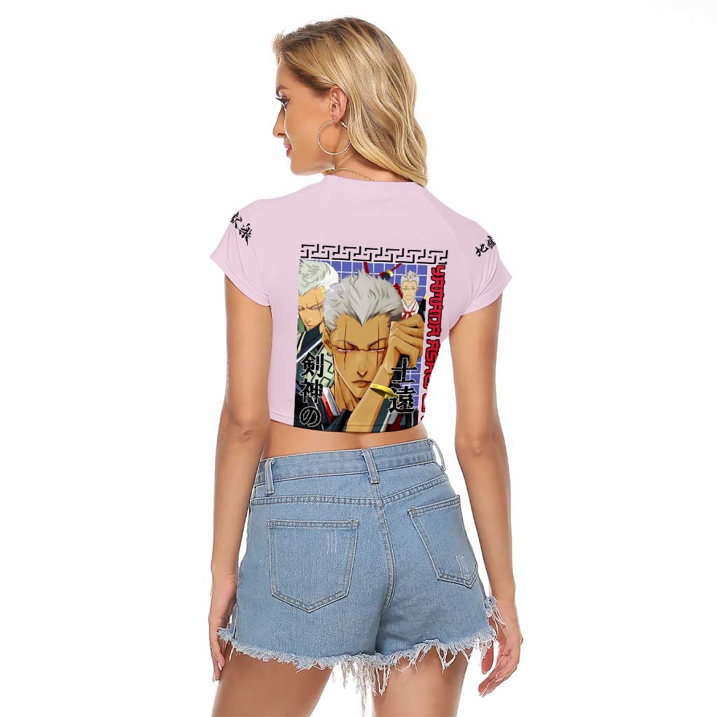 Yamada Asaemon Shion Hell’s Paradise Raglan Cropped T Shirt Japan Anime Style - The Mazicc