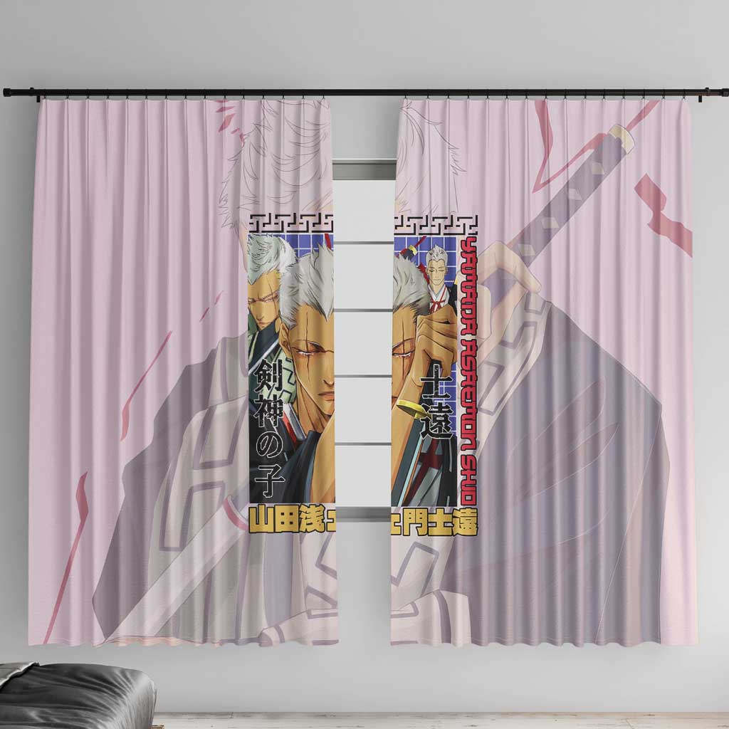 Yamada Asaemon Shion Hell’s Paradise Window Curtain Japan Anime Style - The Mazicc