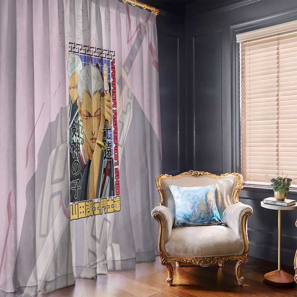 Yamada Asaemon Shion Hell’s Paradise Window Curtain Japan Anime Style - The Mazicc