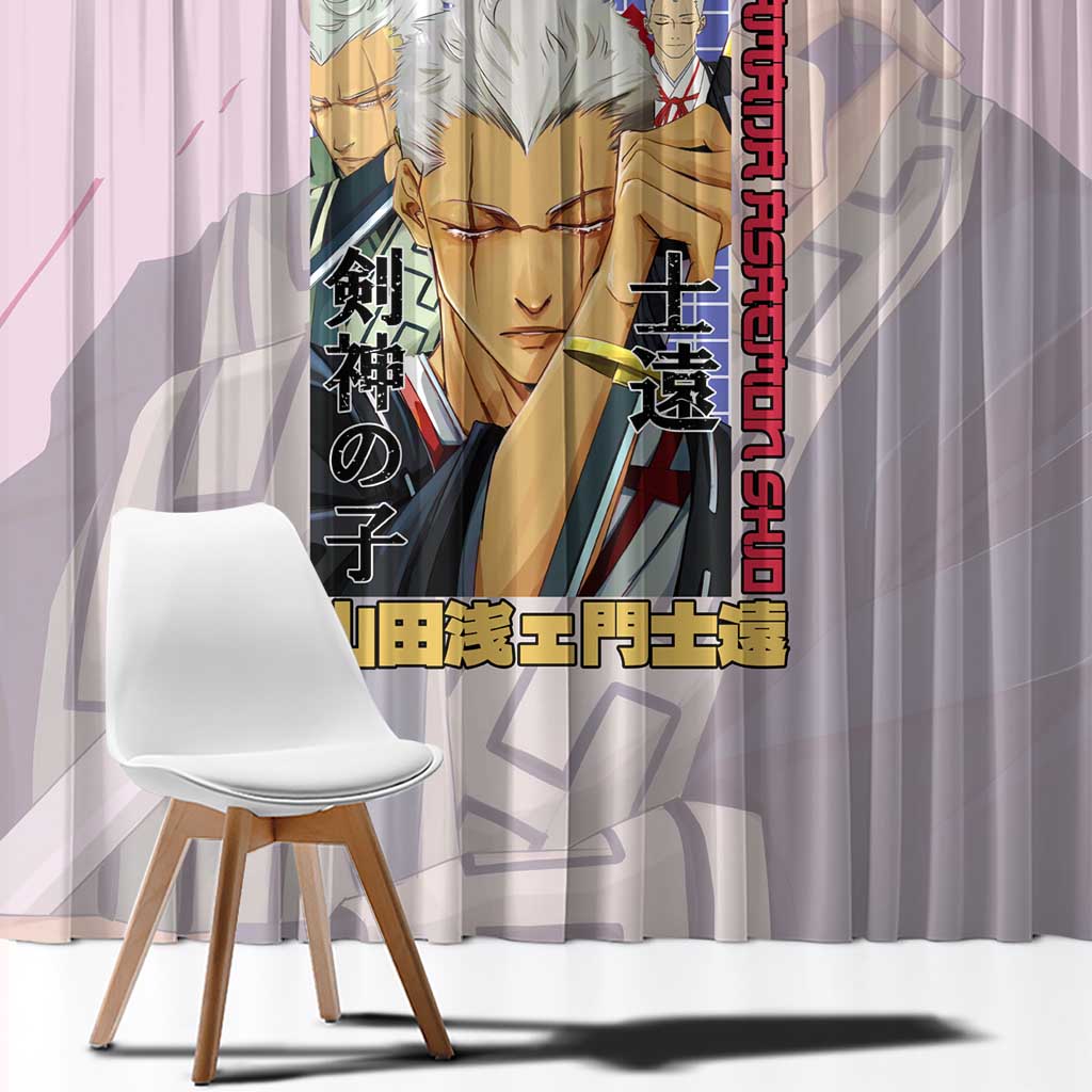 Yamada Asaemon Shion Hell’s Paradise Window Curtain Japan Anime Style - The Mazicc
