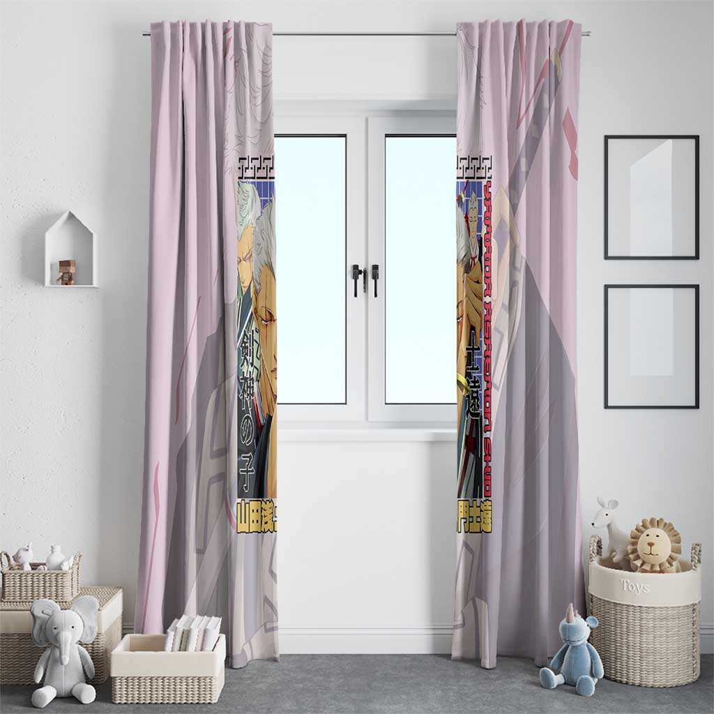 Yamada Asaemon Shion Hell’s Paradise Window Curtain Japan Anime Style - The Mazicc