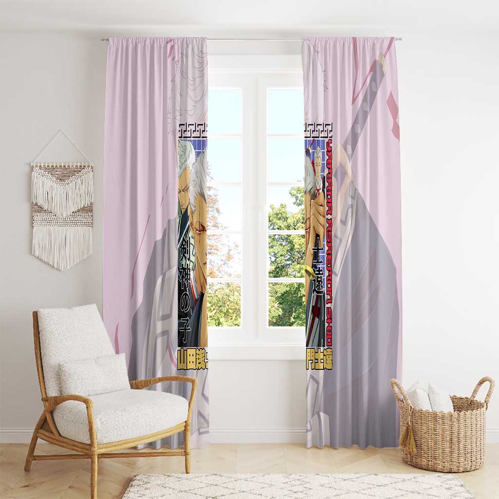 Yamada Asaemon Shion Hell’s Paradise Window Curtain Japan Anime Style - The Mazicc