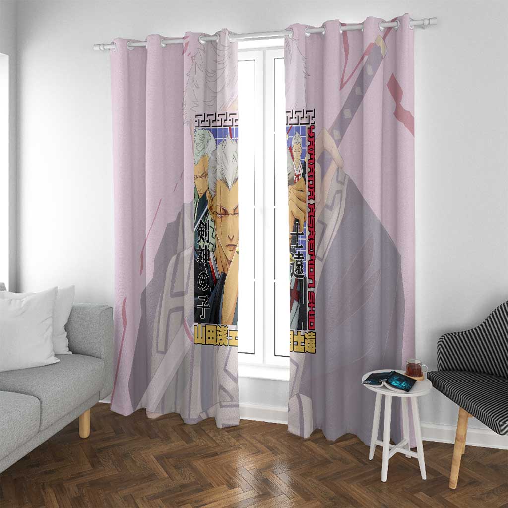 Yamada Asaemon Shion Hell’s Paradise Window Curtain Japan Anime Style - The Mazicc
