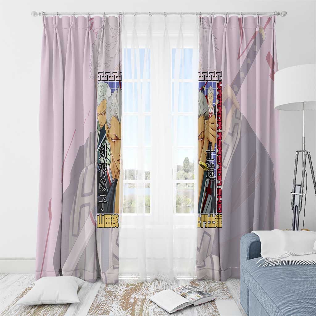 Yamada Asaemon Shion Hell’s Paradise Window Curtain Japan Anime Style - The Mazicc