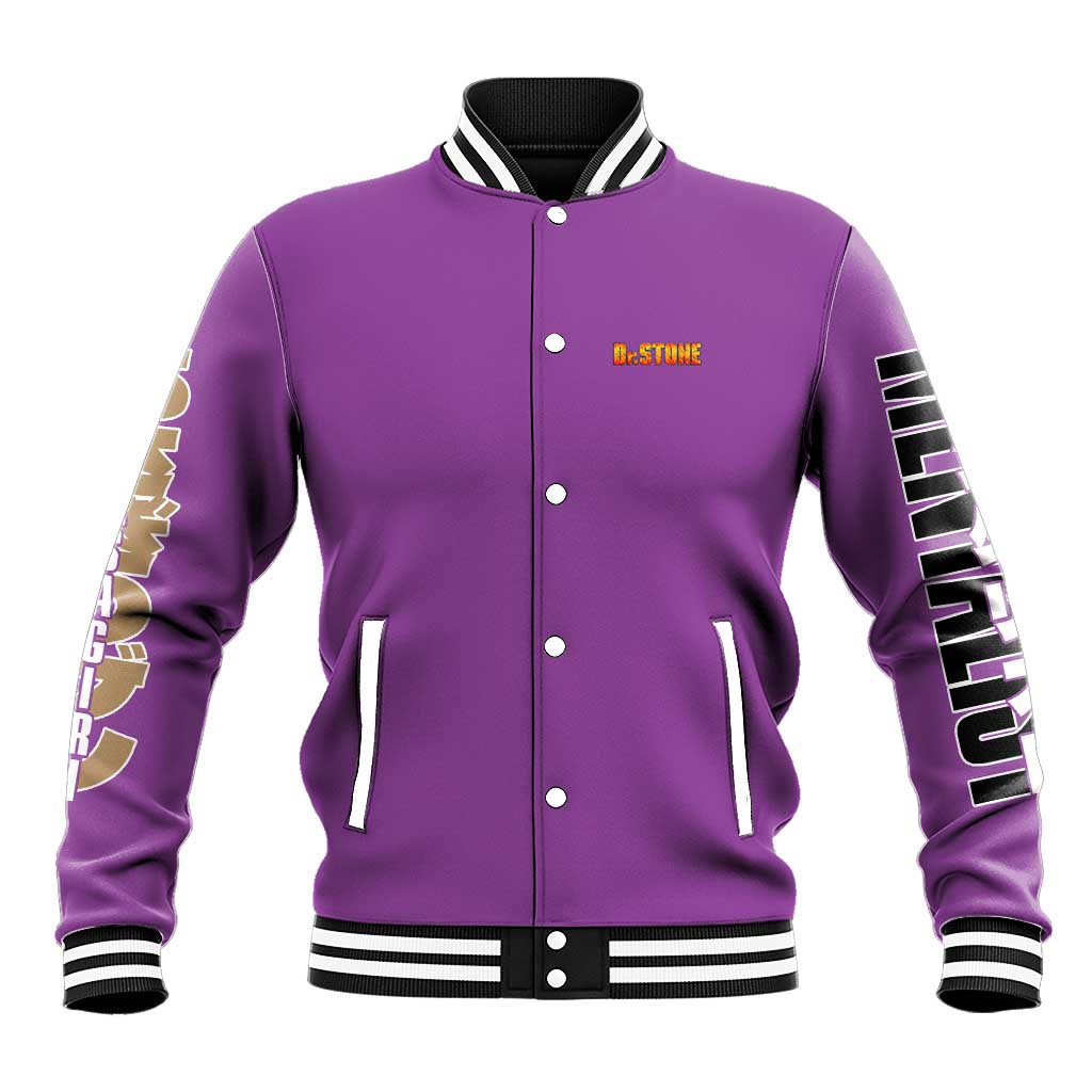 Gen Asagiri Dr. Stone Streetwear Baseball Jacket Japan Anime Style - The Mazicc