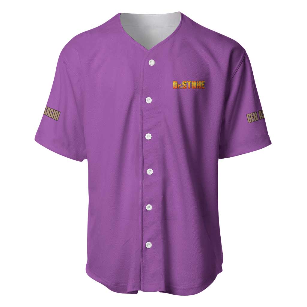 Gen Asagiri Dr. Stone Streetwear Baseball Jersey Japan Anime Style - The Mazicc