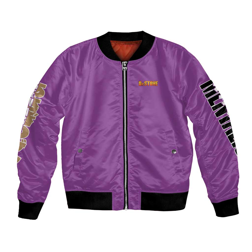 Gen Asagiri Dr. Stone Streetwear Bomber Jacket Japan Anime Style - The Mazicc