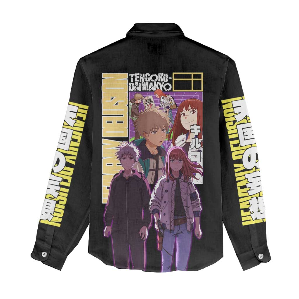 Heavenly Delusion Streetwear Women Casual Shirt Japan Anime Style - The Mazicc