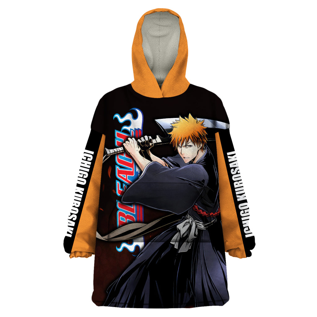 Ichigo Kurosaki Wearable Blanket Hoodie