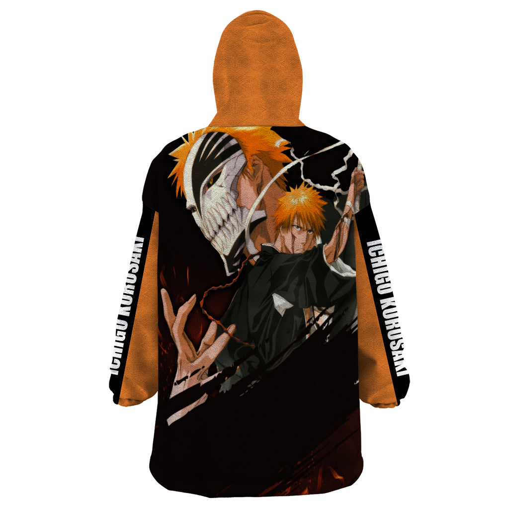 Ichigo Kurosaki Wearable Blanket Hoodie
