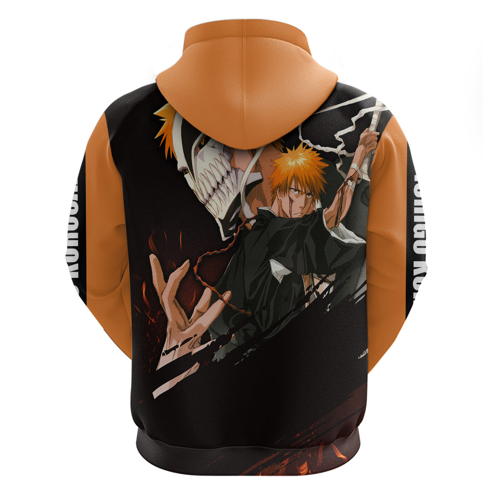 Ichigo Kurosaki Zip Hoodie