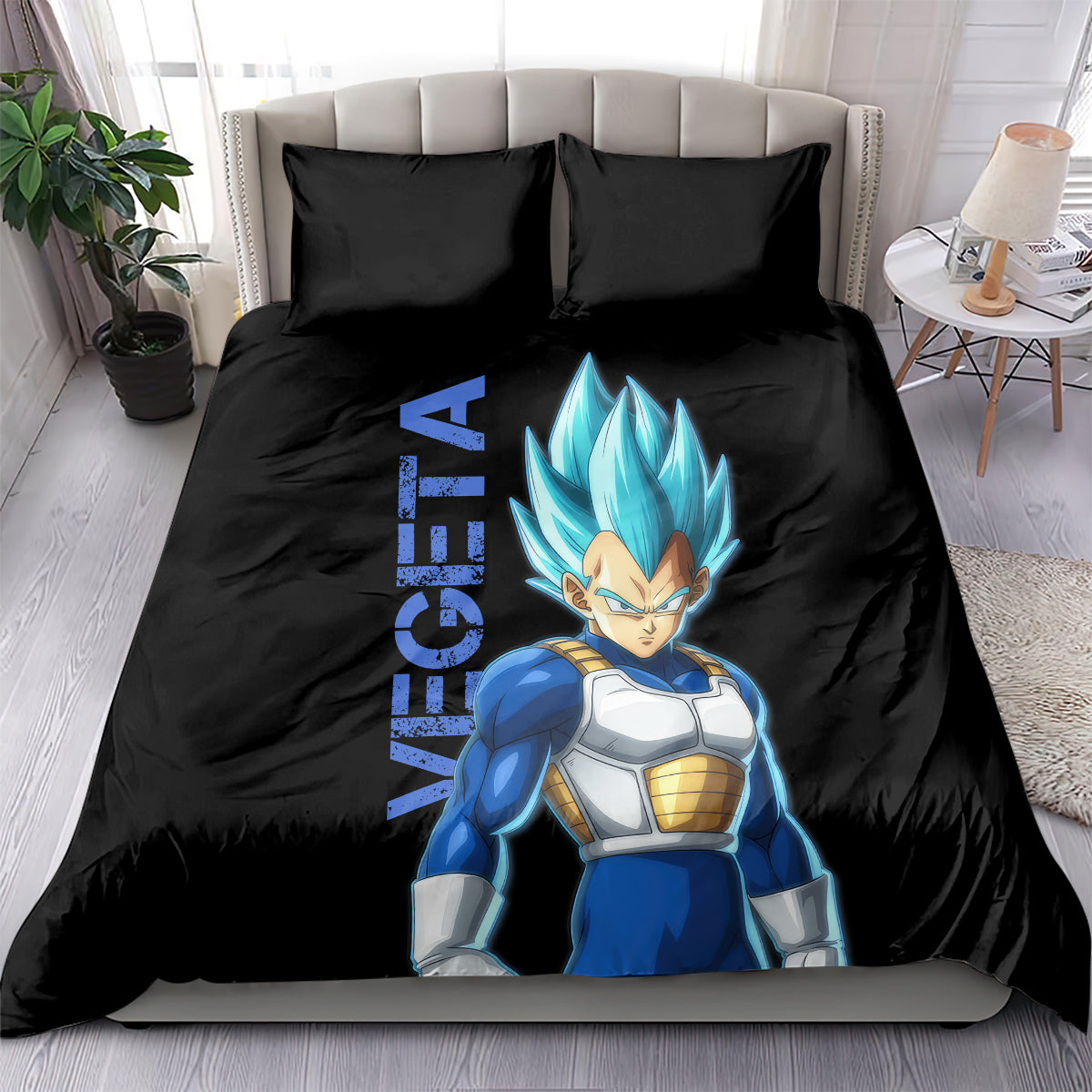 Vegeta Blue Dragon Ball Anime Bedding Set