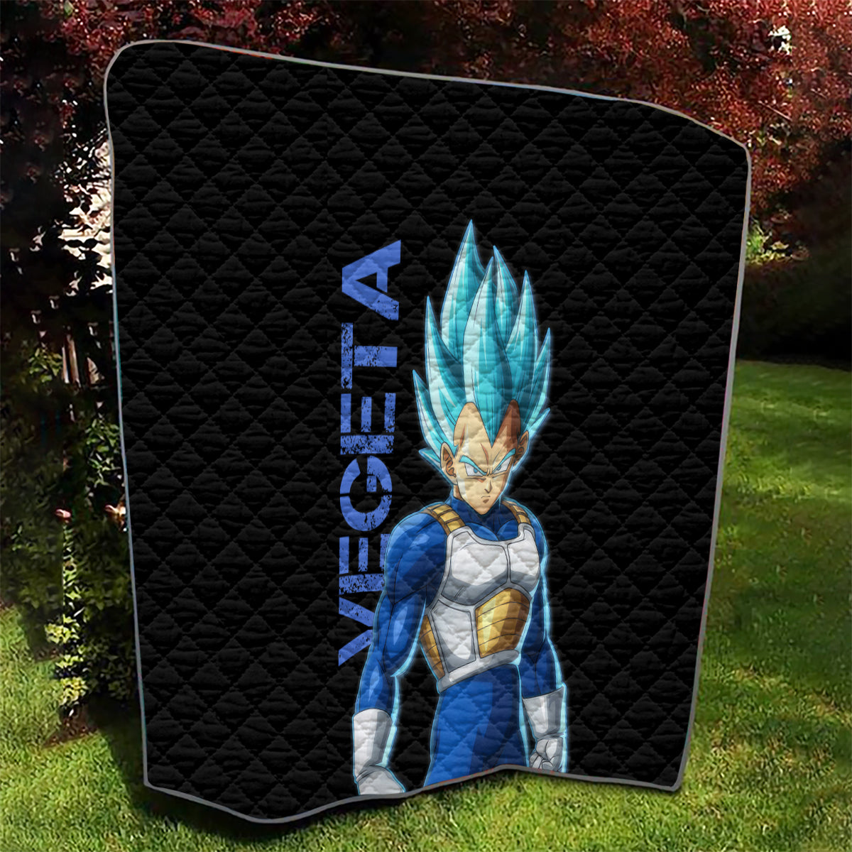 Vegeta Blue Dragon Ball Anime Quilt