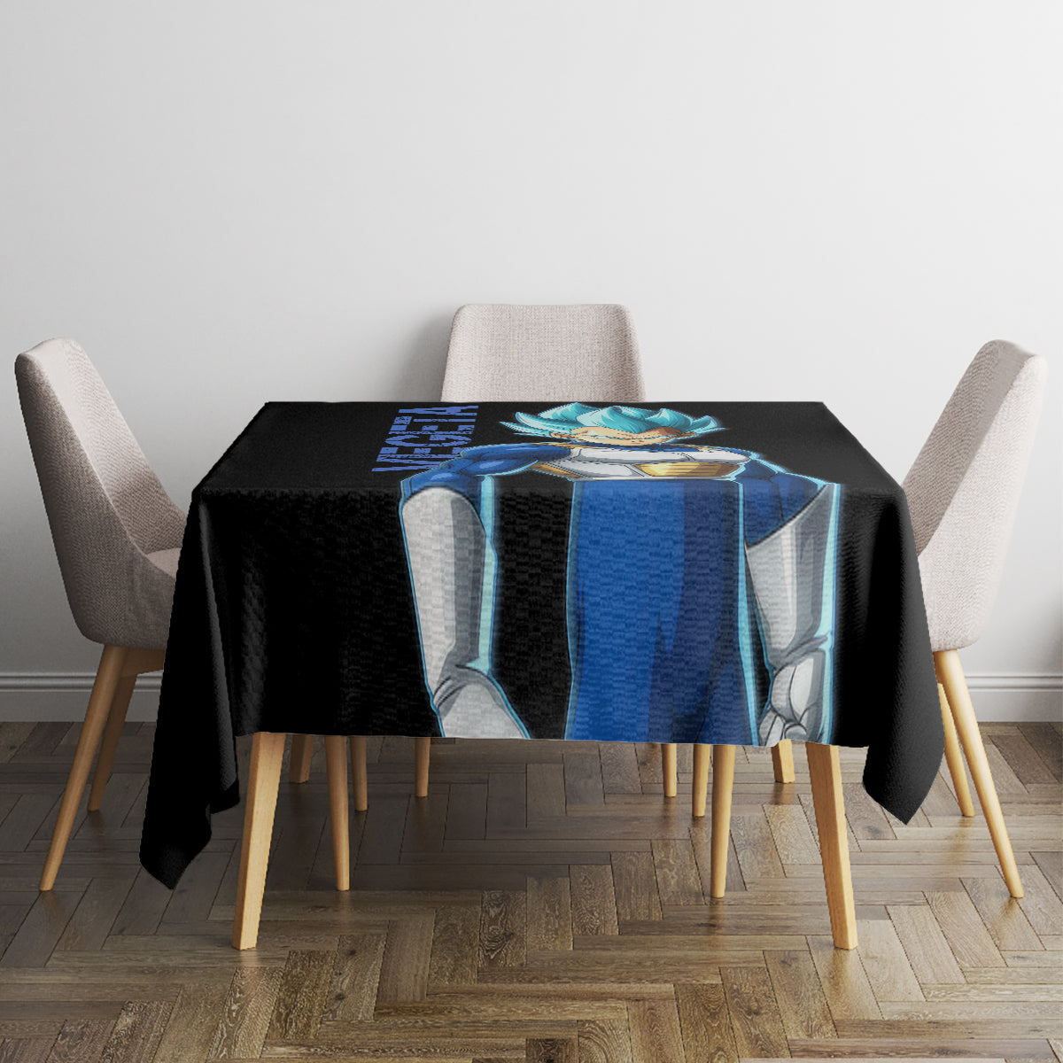 Vegeta Blue Dragon Ball Anime Tablecloth
