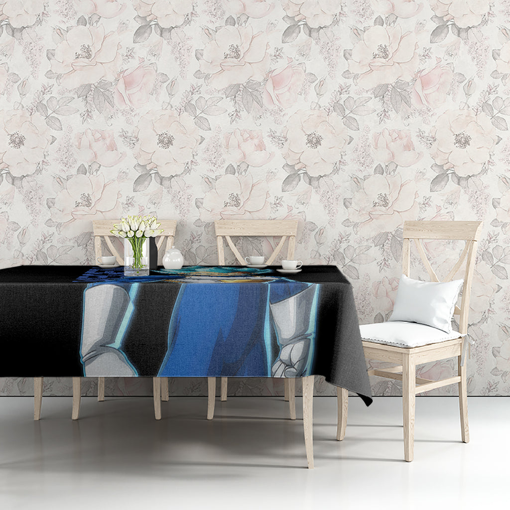 Vegeta Blue Dragon Ball Anime Tablecloth