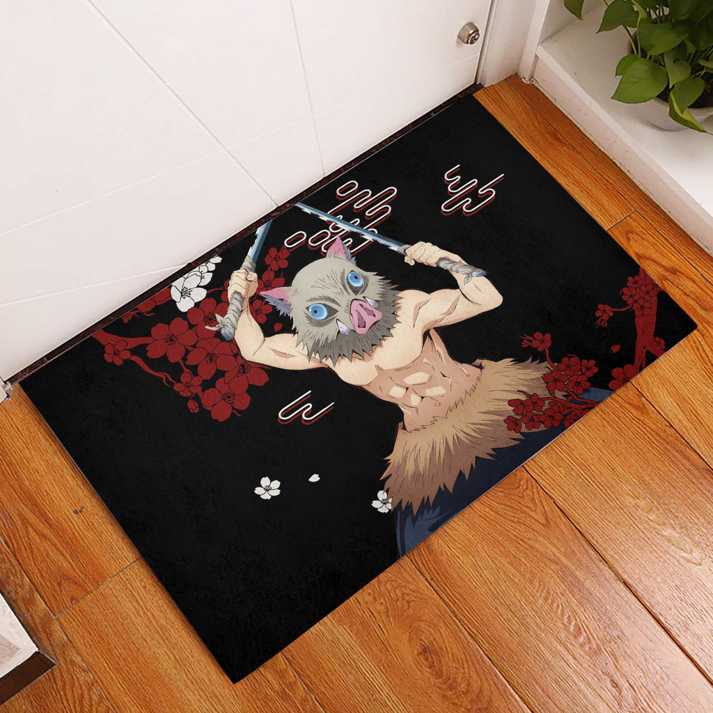 Inosuke Hashibira Rubber Doormat