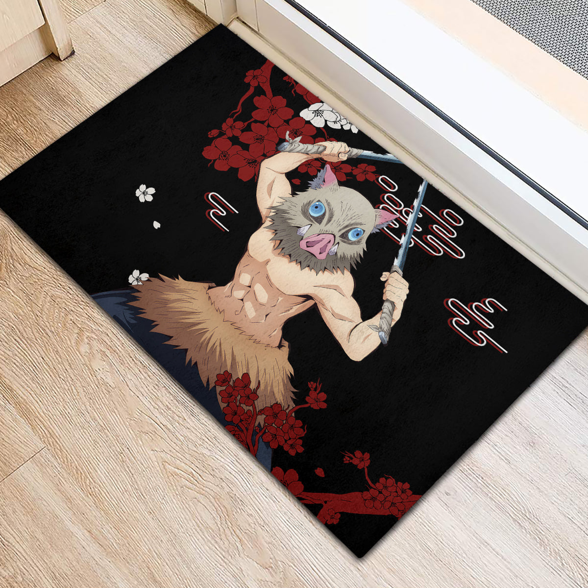 Inosuke Hashibira Rubber Doormat