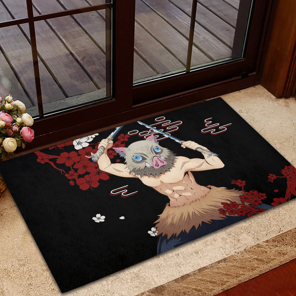 Inosuke Hashibira Rubber Doormat