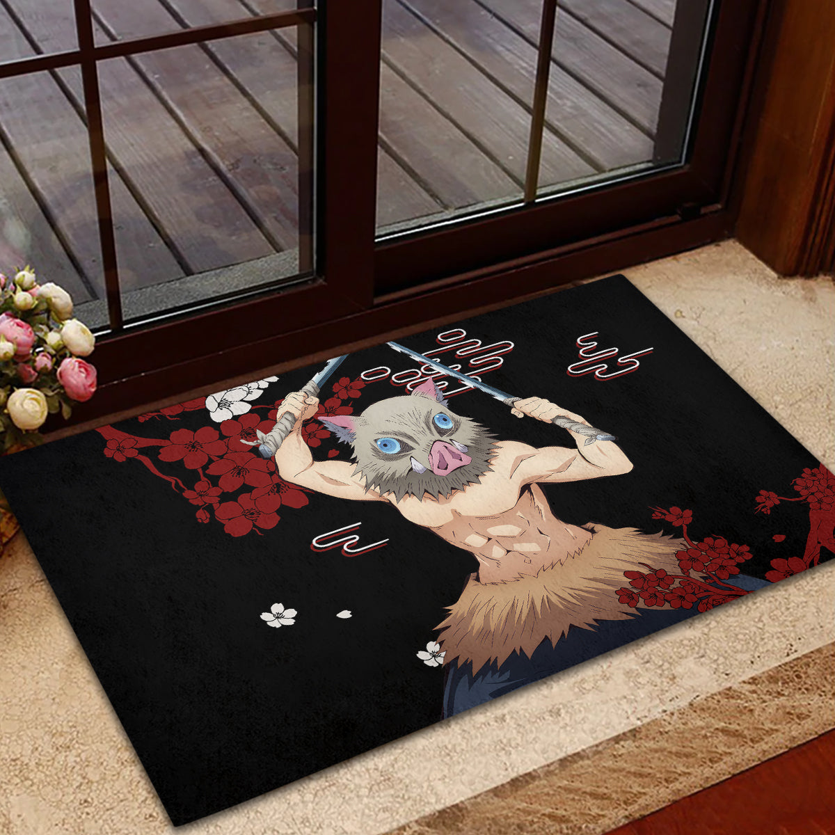 Inosuke Hashibira Rubber Doormat
