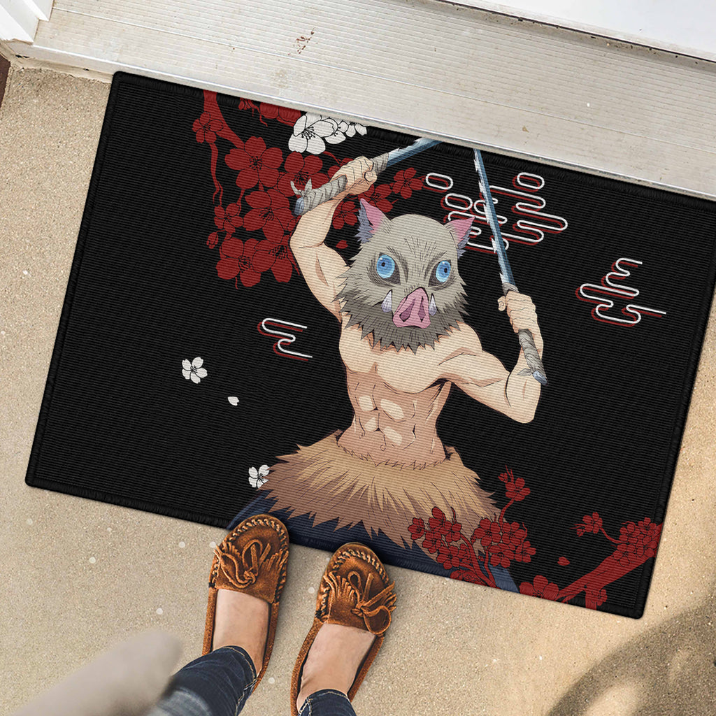 Inosuke Hashibira Rubber Doormat