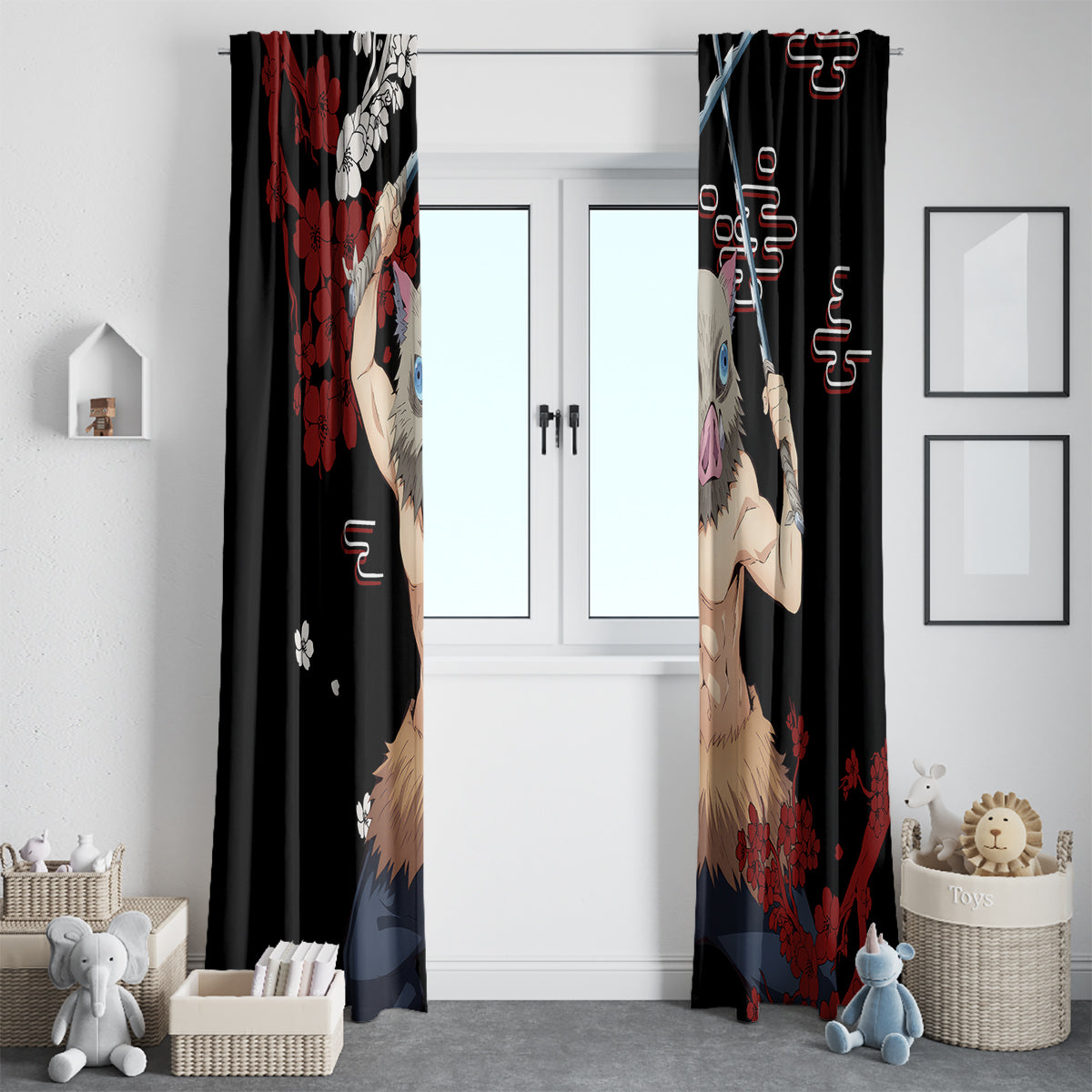 Inosuke Hashibira Window Curtain