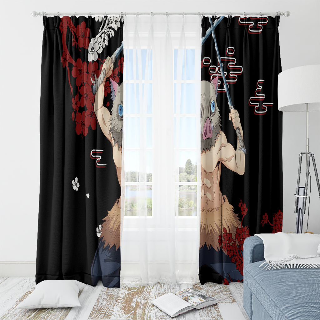Inosuke Hashibira Window Curtain