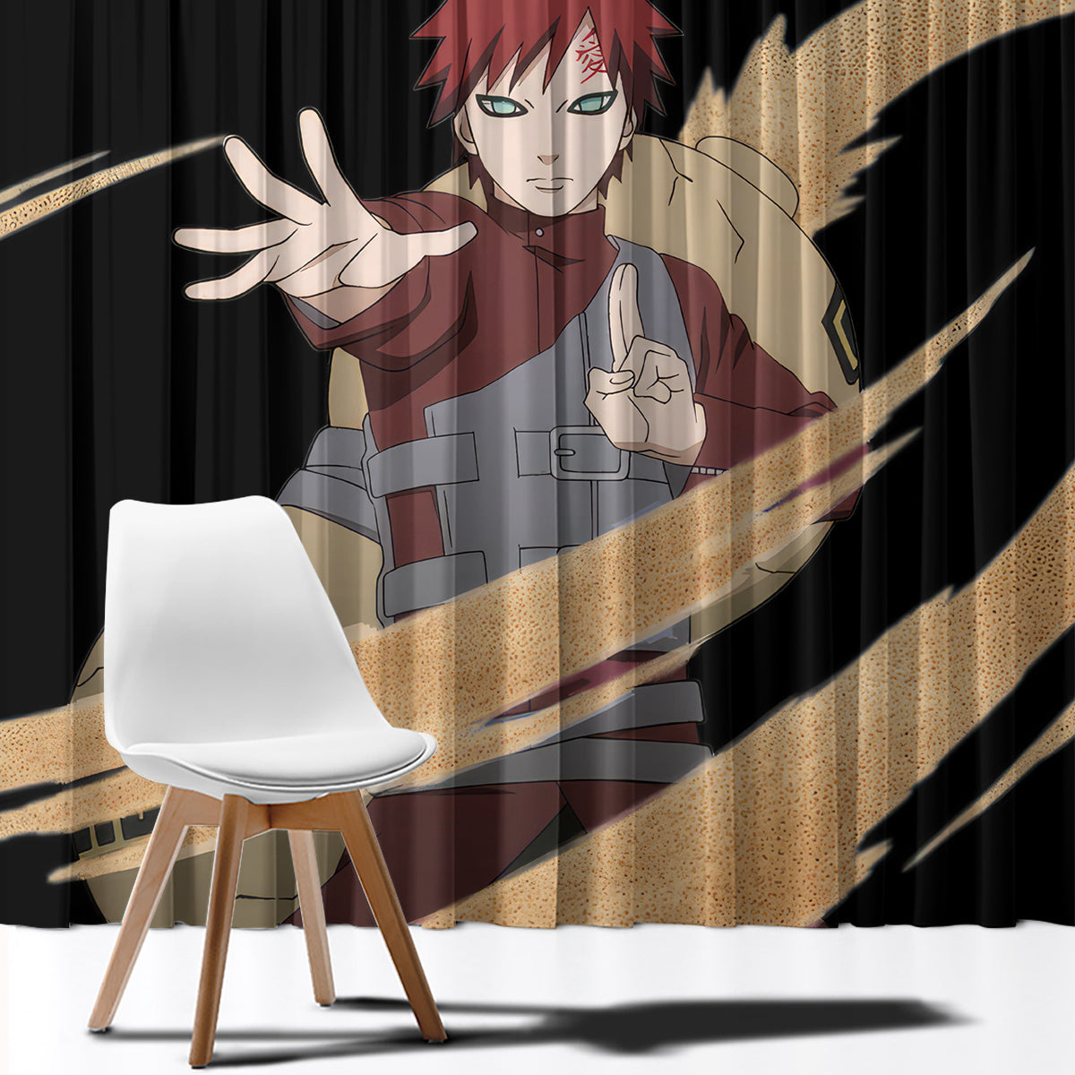 Gaara Window Curtain