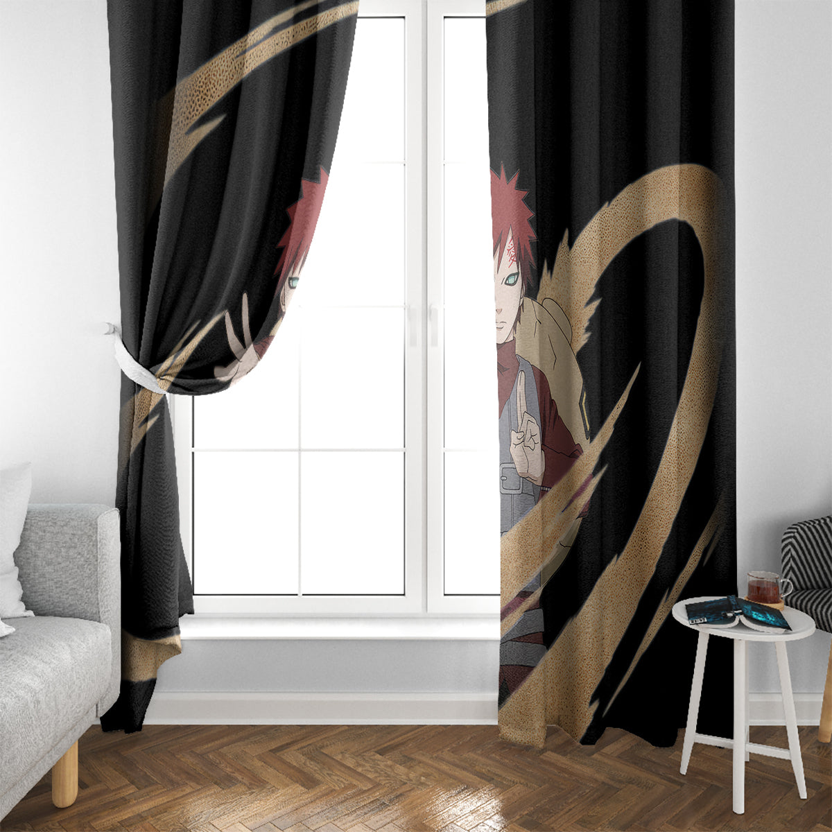 Gaara Window Curtain